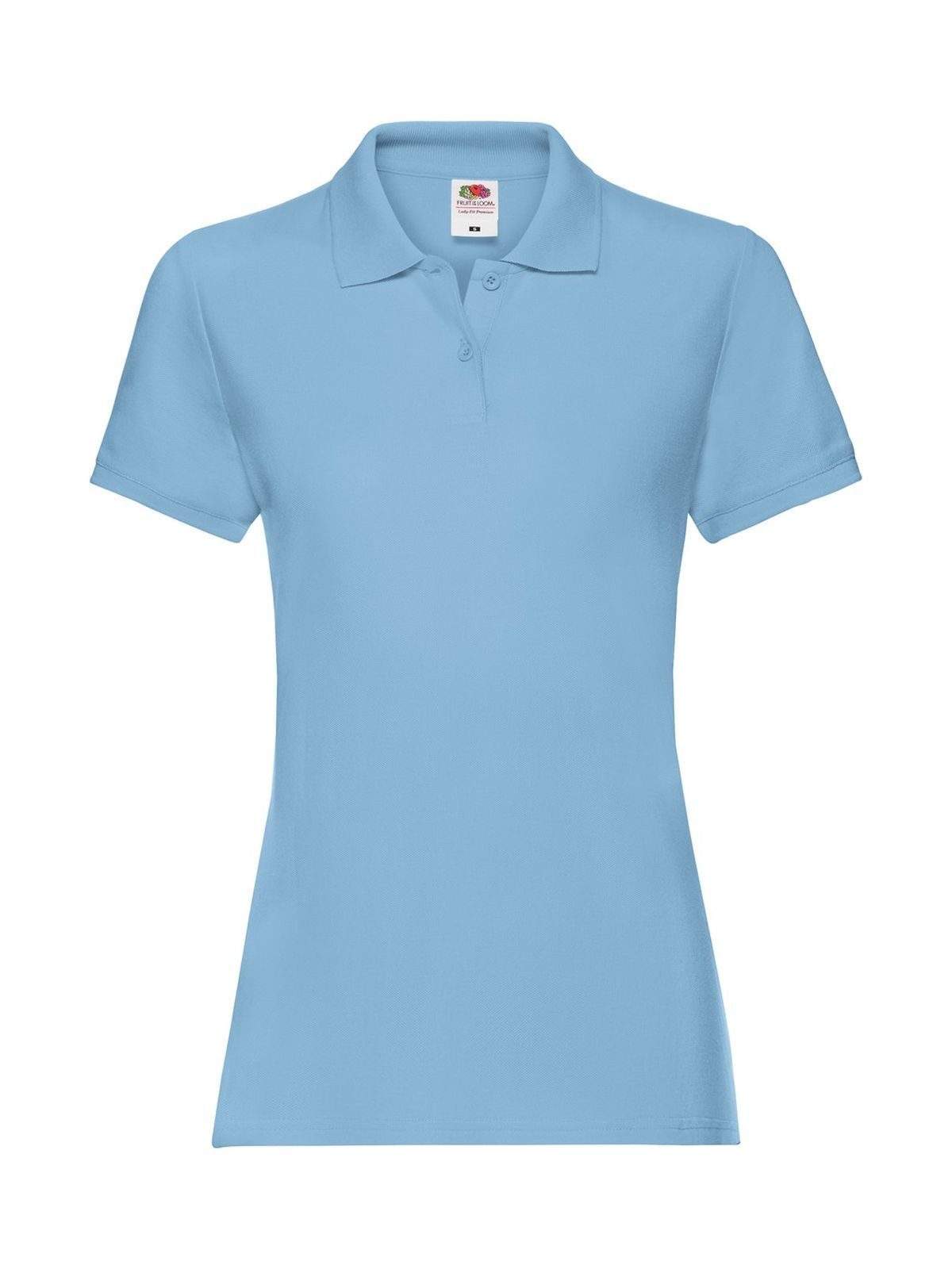 Premium-Polo für Damen - YT - Sky