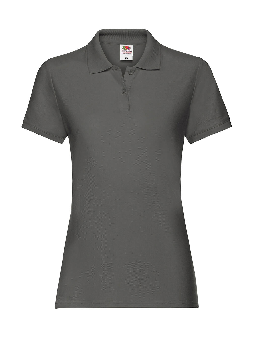Premium-Polo für Damen - GL - Hellgraphit