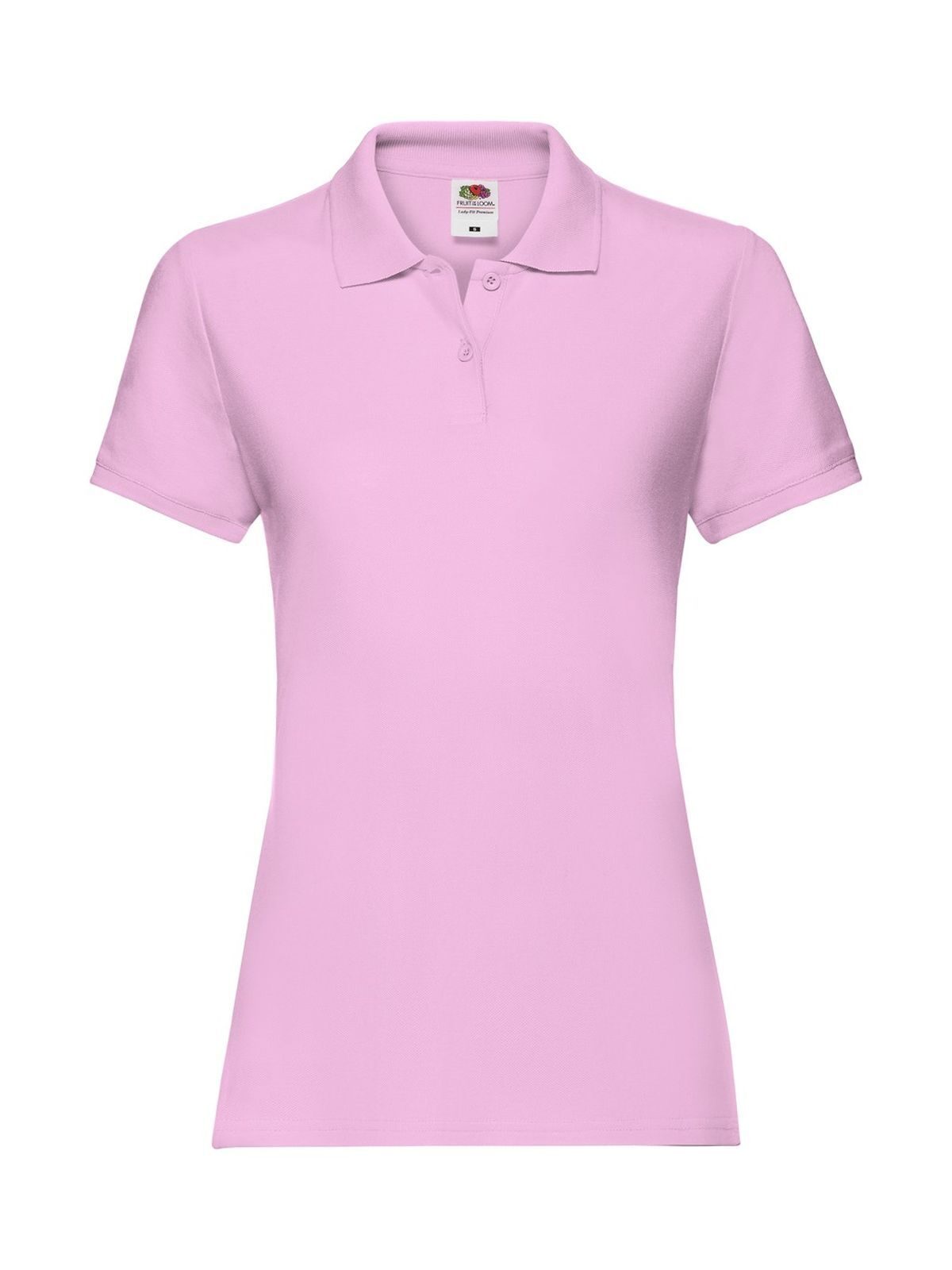 Premium-Polo für Damen - 52 - Pastellrosa
