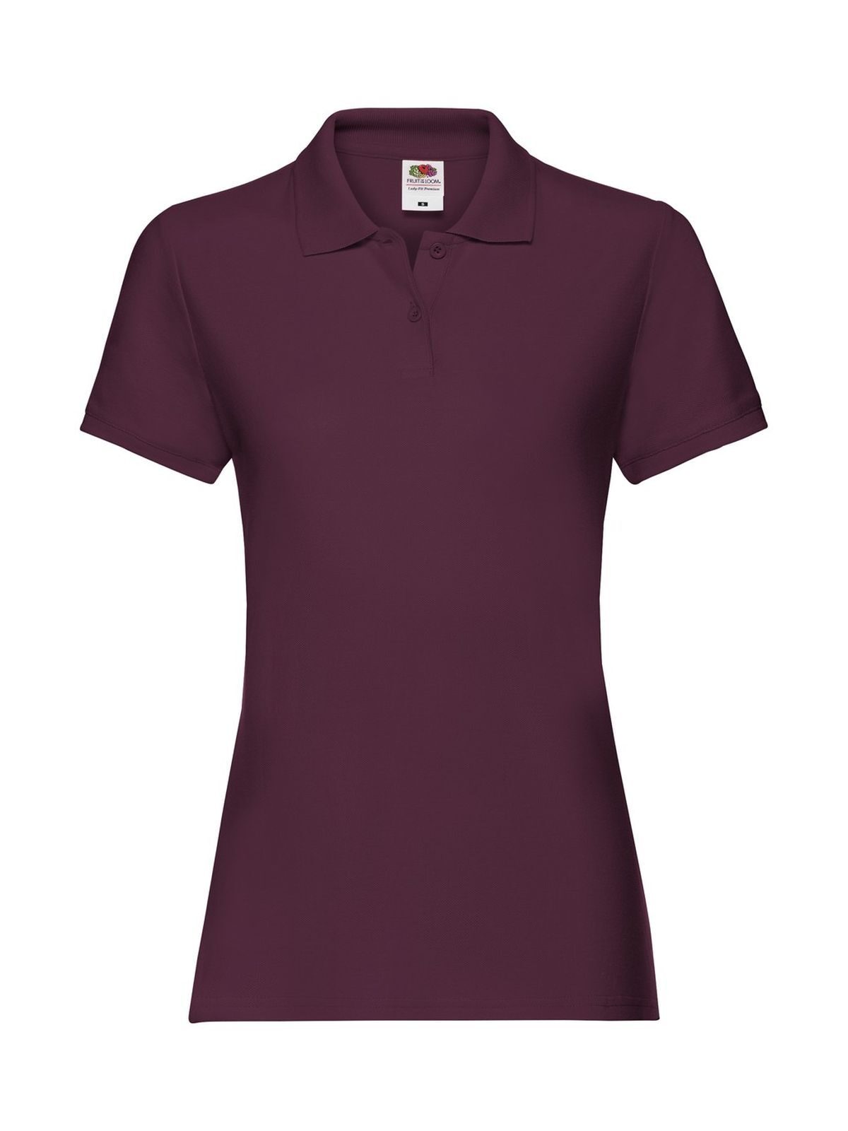 Premium-Polo für Damen - 41 - Bordeaux