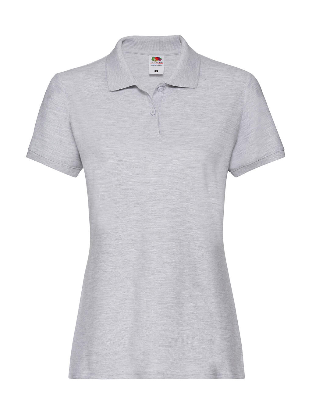 Premium-Polo für Damen - 94 - Melange Grey