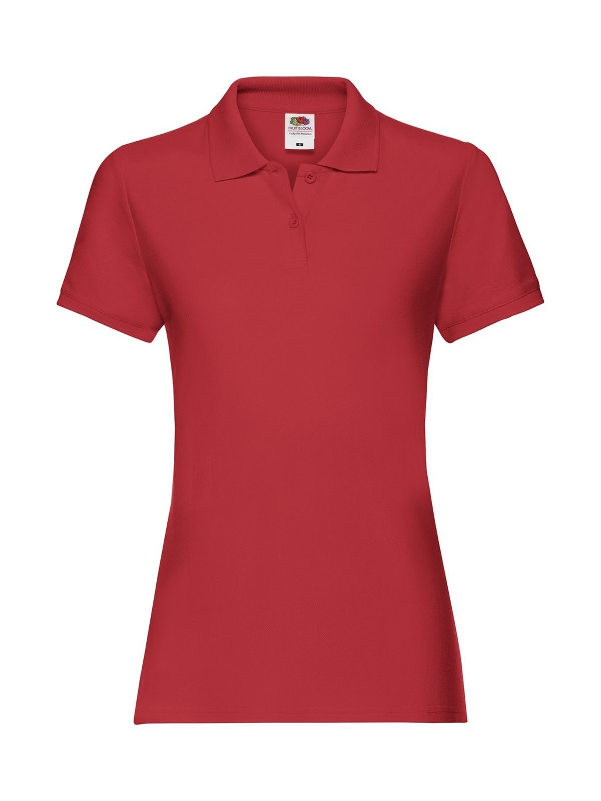 Premium-Polo für Damen - 40 - Rot