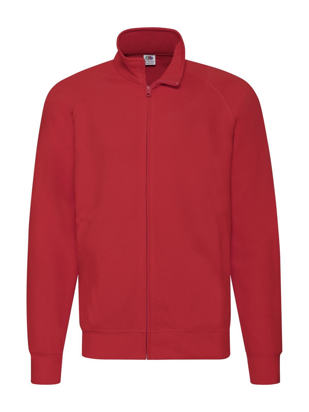 Leichte Sweatjacke - 40 - Rot