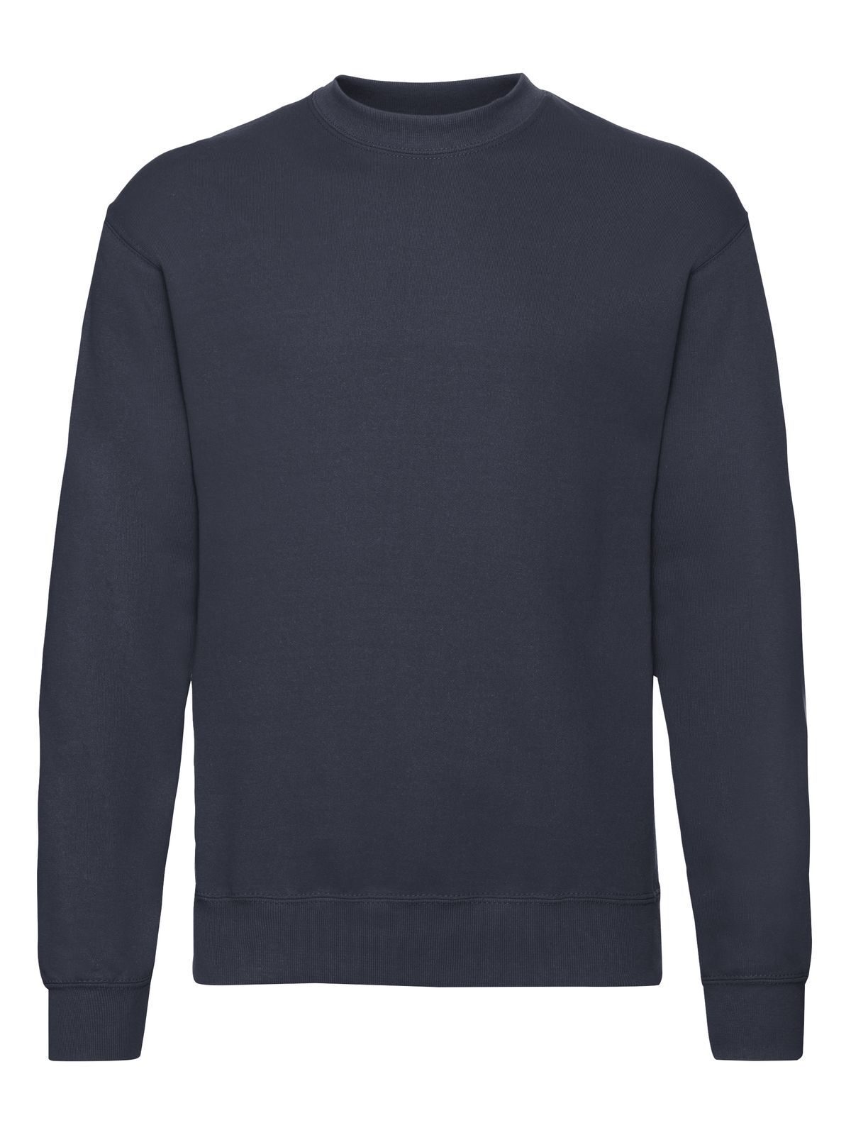 Klassisches Set-in-Sweatshirt - AZ - Mitternachtsblau