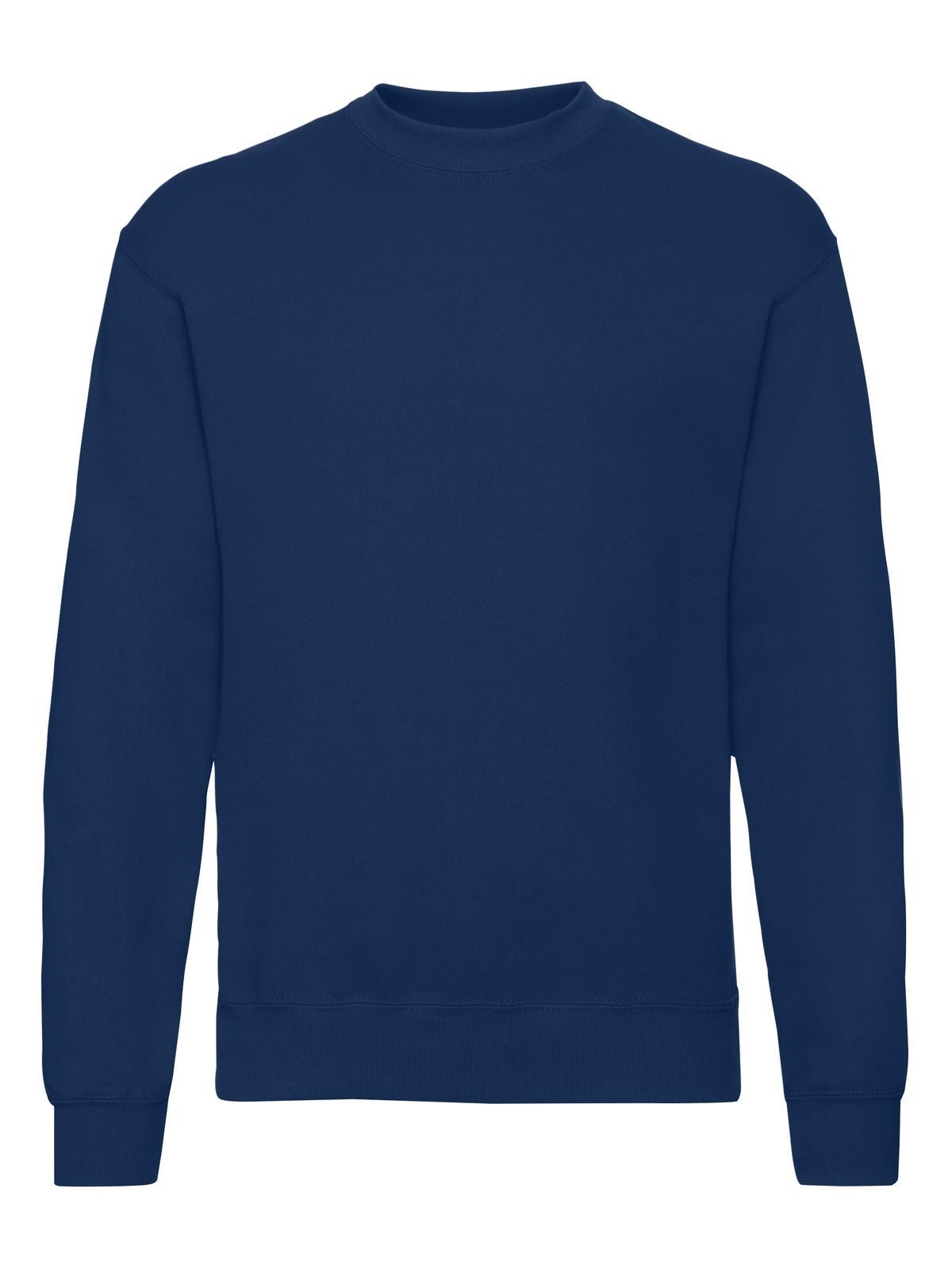 Klassisches Set-in-Sweatshirt - 32 - Marineblau