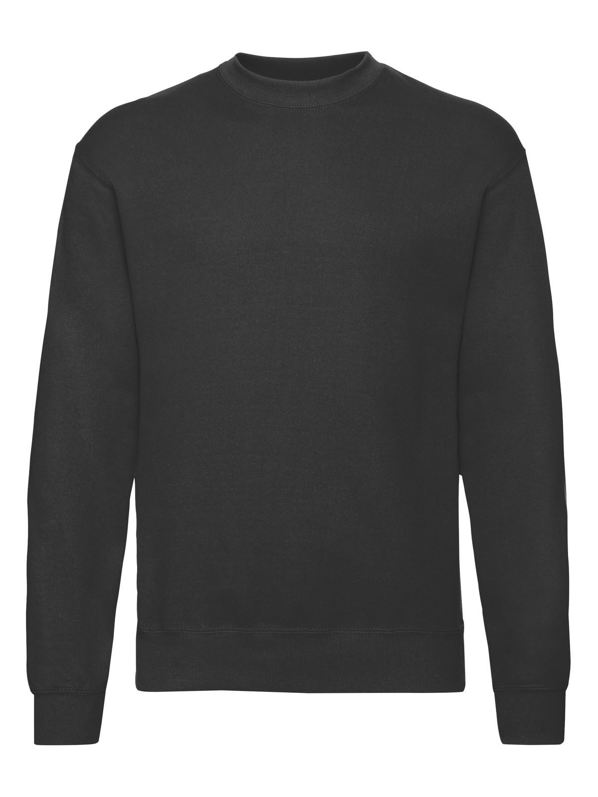 Klassisches Set-in-Sweatshirt - 36 - Schwarz