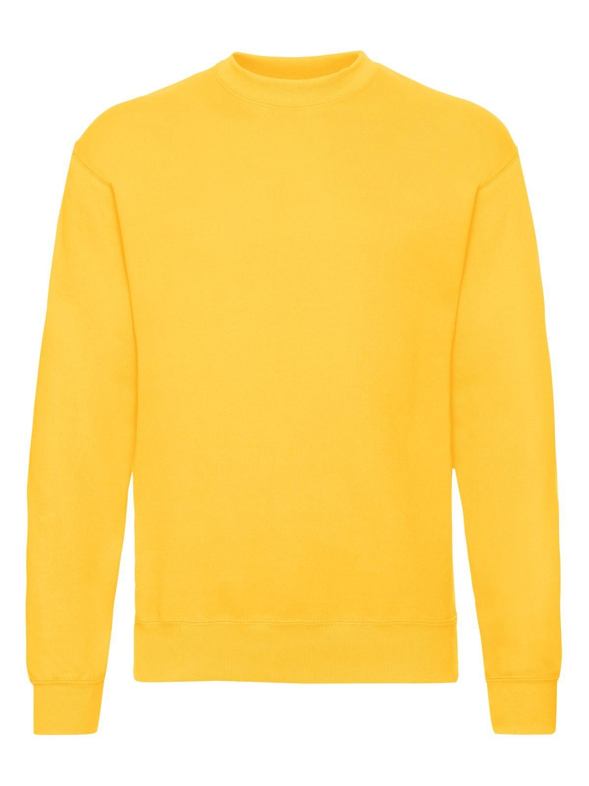 Klassisches Set-in-Sweatshirt - 34 - Sonnenblume