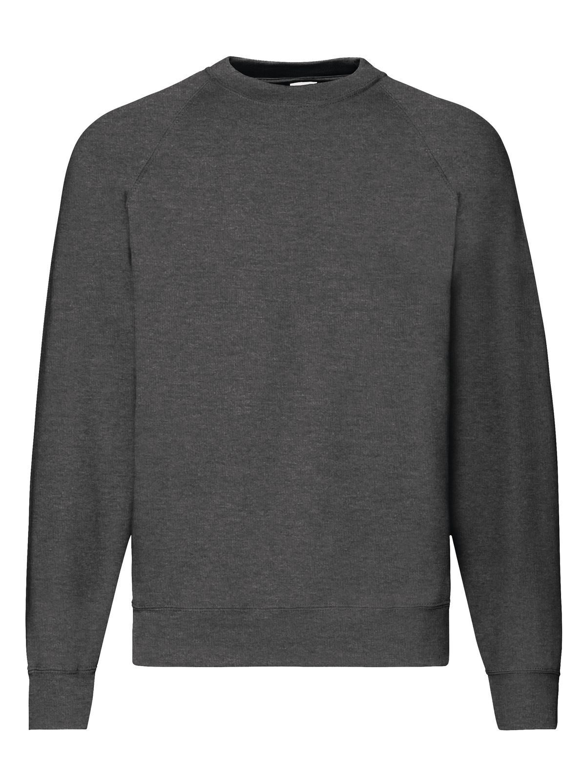 Klassisches Raglan-Sweatshirt - HD – Dunkelmeliertes Grau
