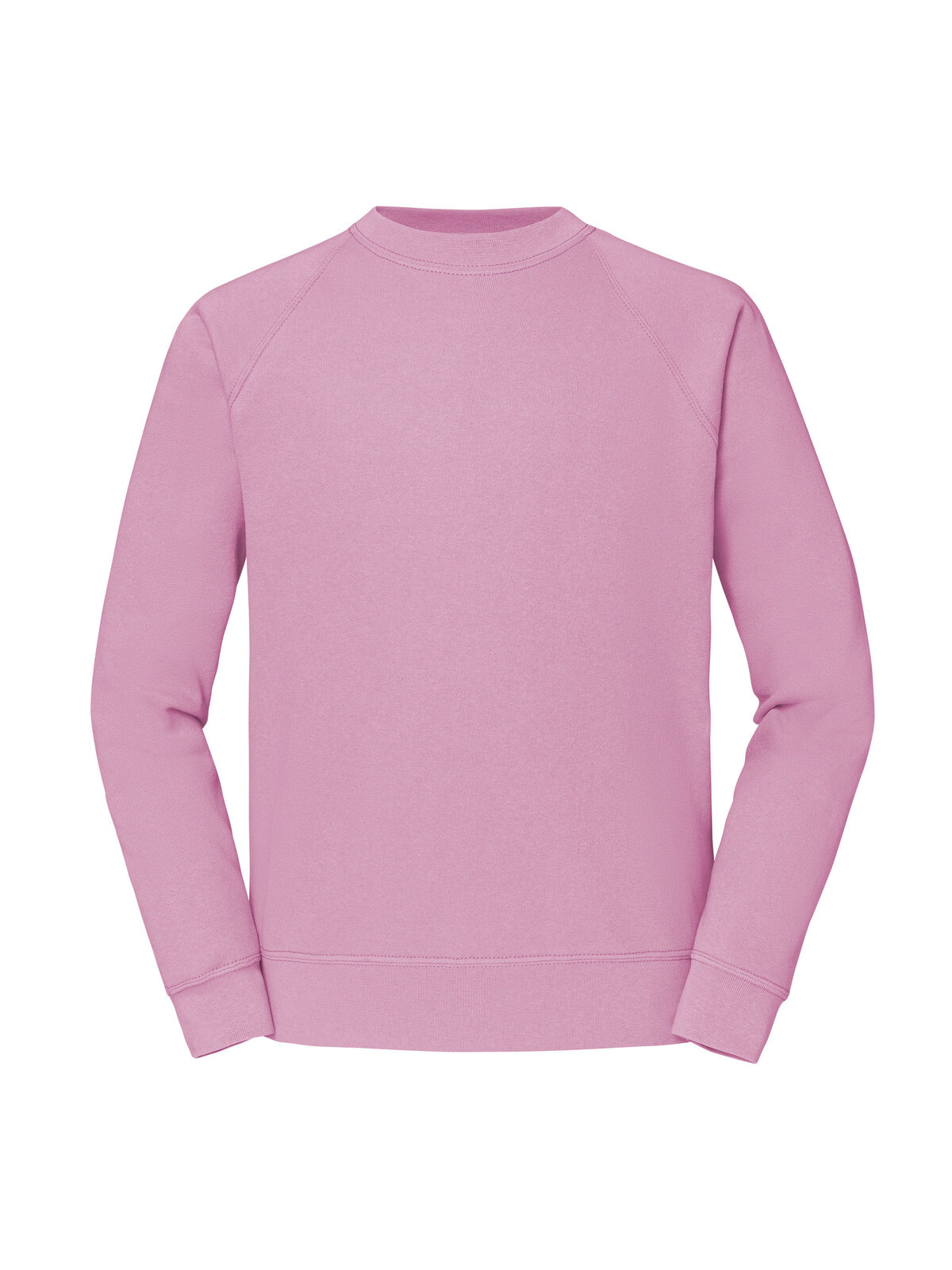 Klassisches Raglan-Sweatshirt - 52 - Pastellrosa