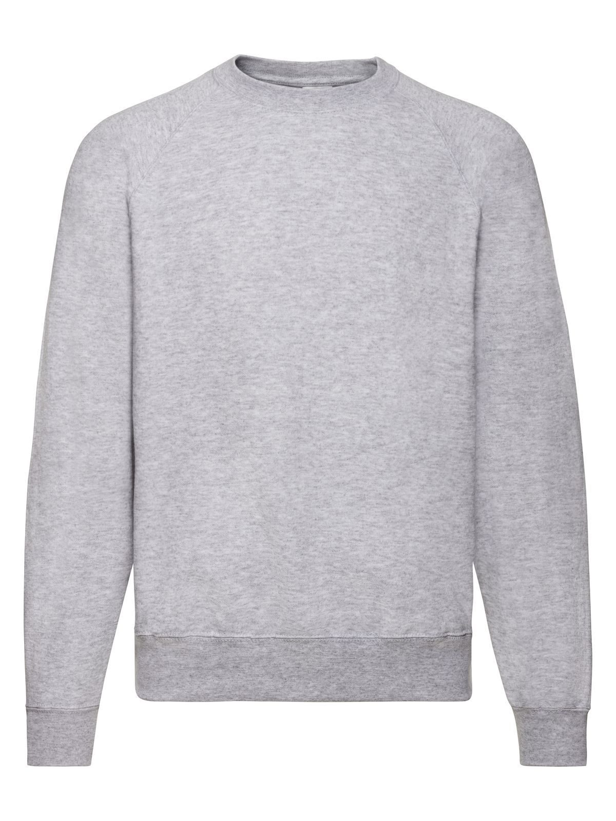 Klassisches Raglan-Sweatshirt - 94 - Melange Grey