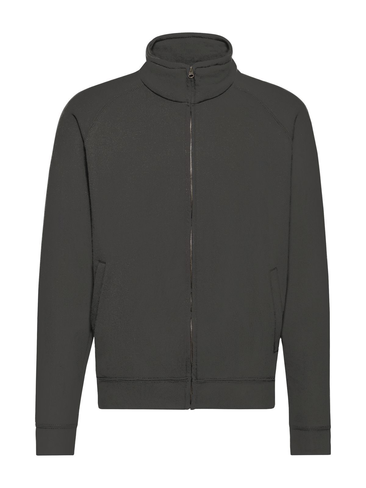 Klassische Sweatjacke - GL - Hellgrau