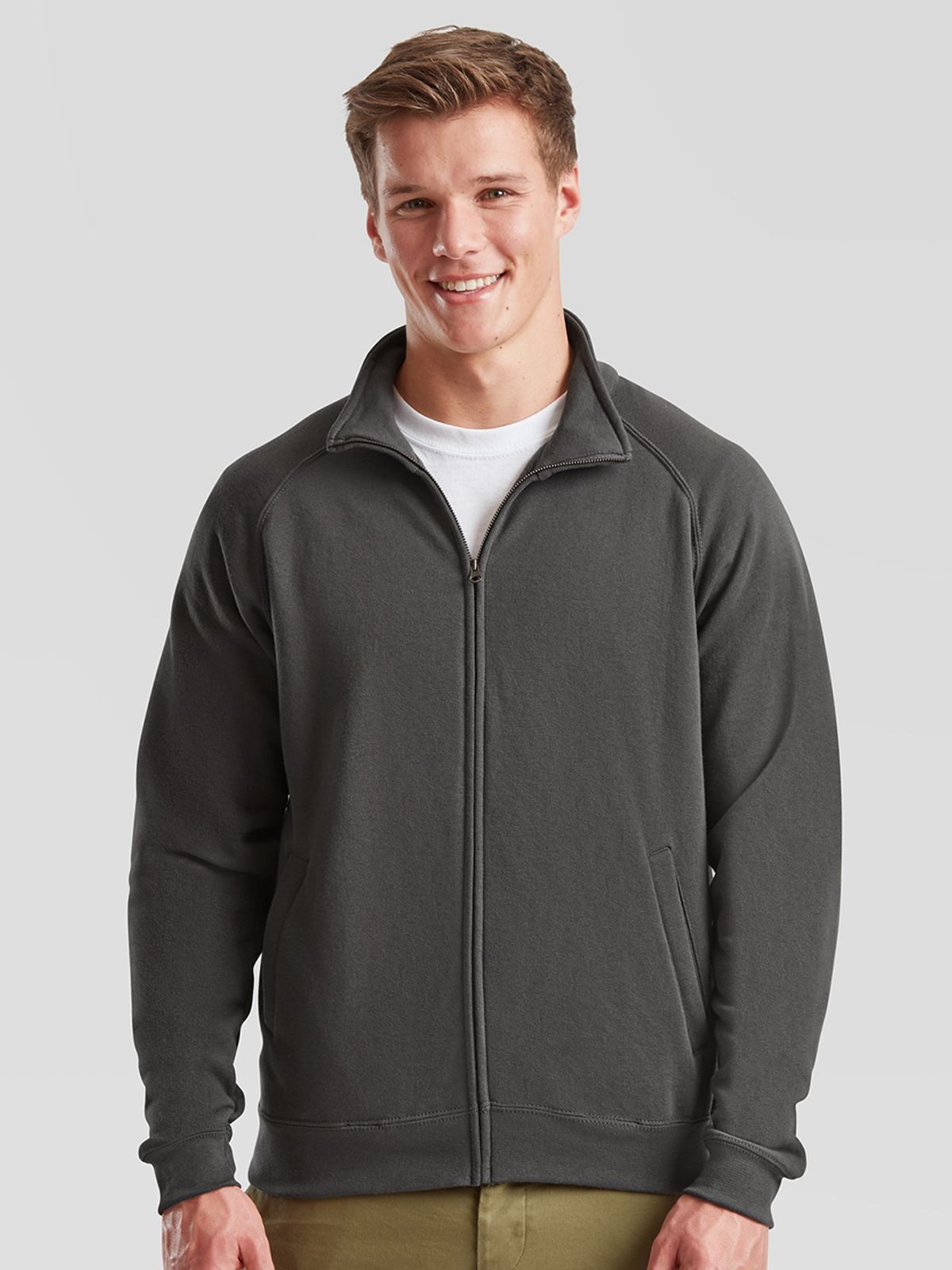 Klassische Sweatjacke