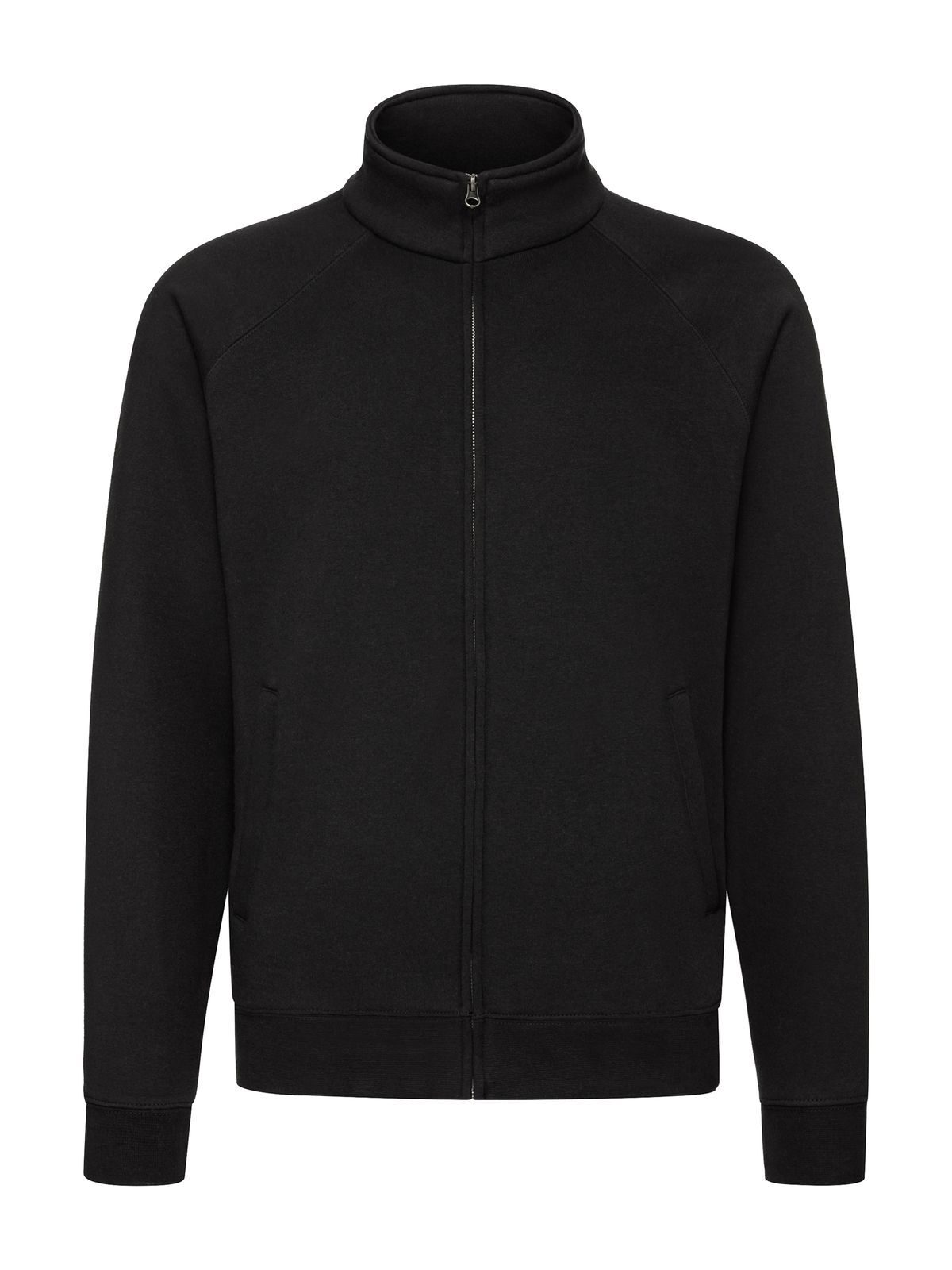Premium-Sweatjacke - 36 - Schwarz