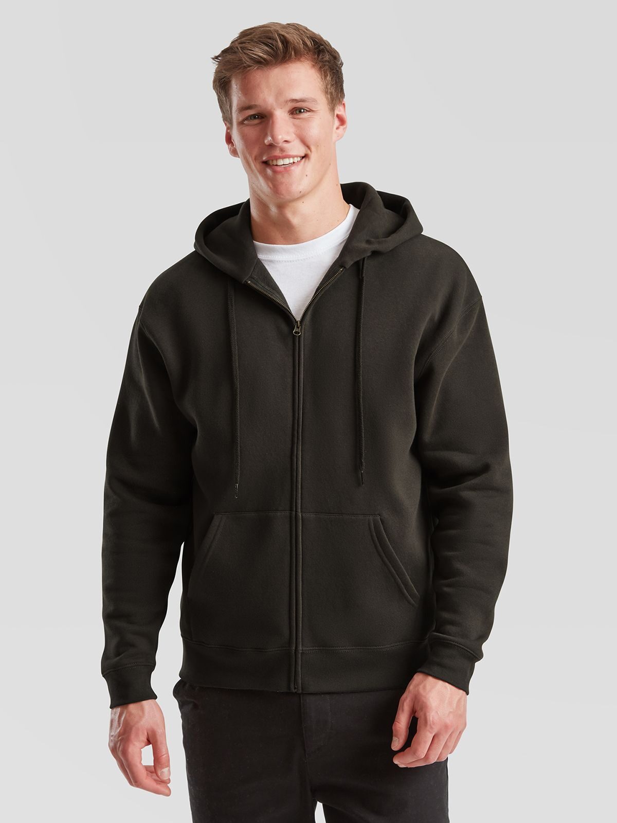Premium-Sweatjacke mit Kapuze