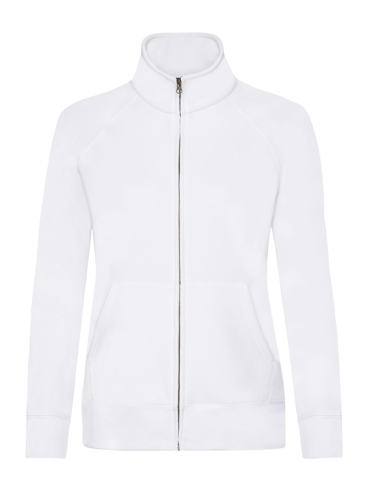 Premium-Sweatjacke für Damen - 30 - Weiß