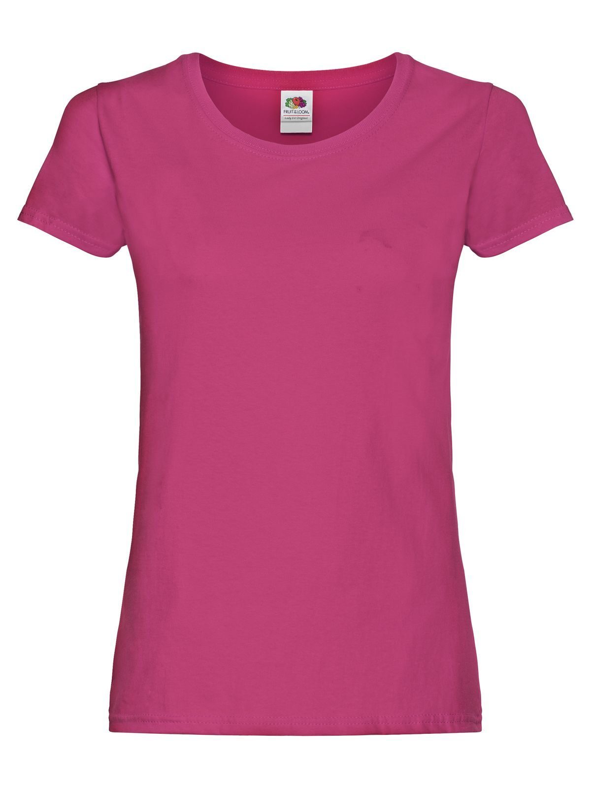 Damen Original T - Fuchsie