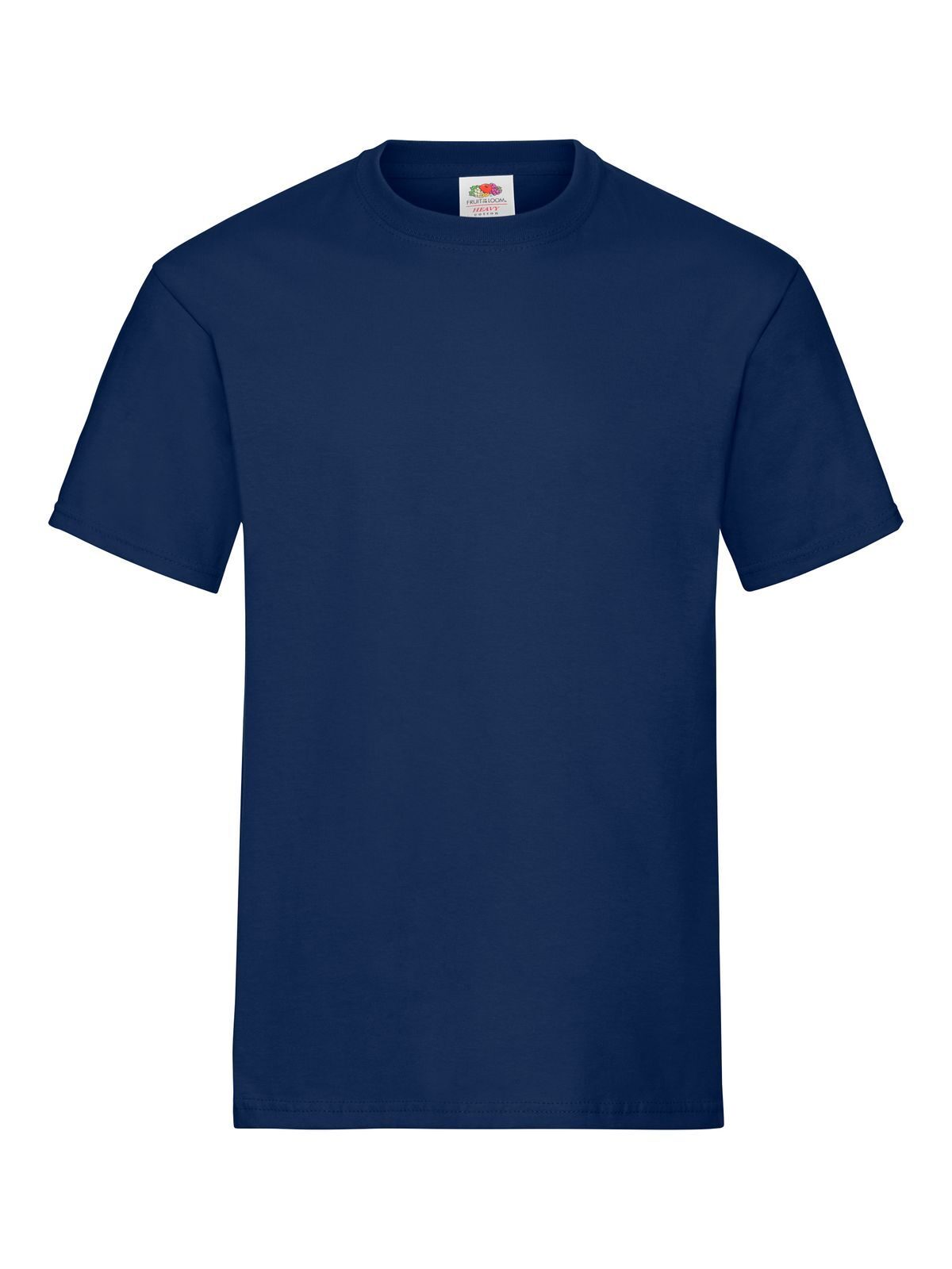 Schweres Baumwoll-T-Shirt - 32 - Marineblau