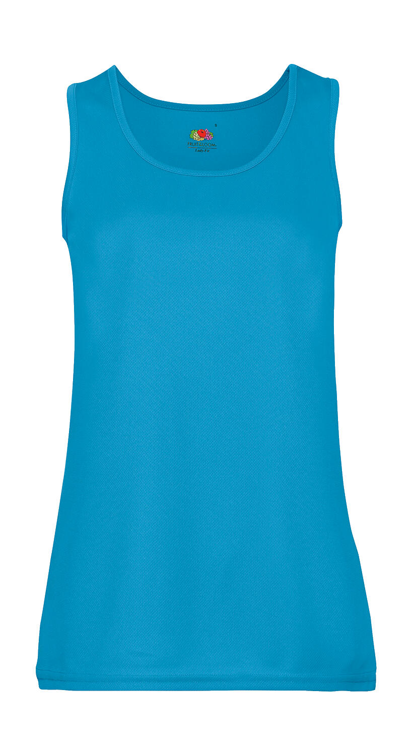 Damen-Performance-Weste - Azurblau