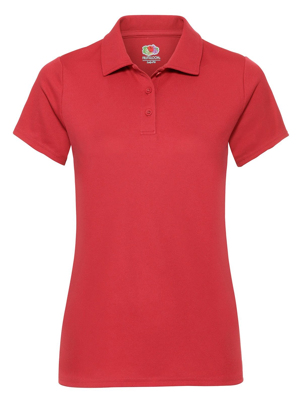 Damen Performance Polo - 40 - Rot