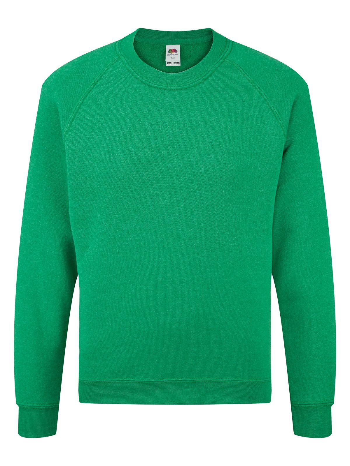 Klassisches Raglan-Sweatshirt für Kinder - RX - Retro Heather Green
