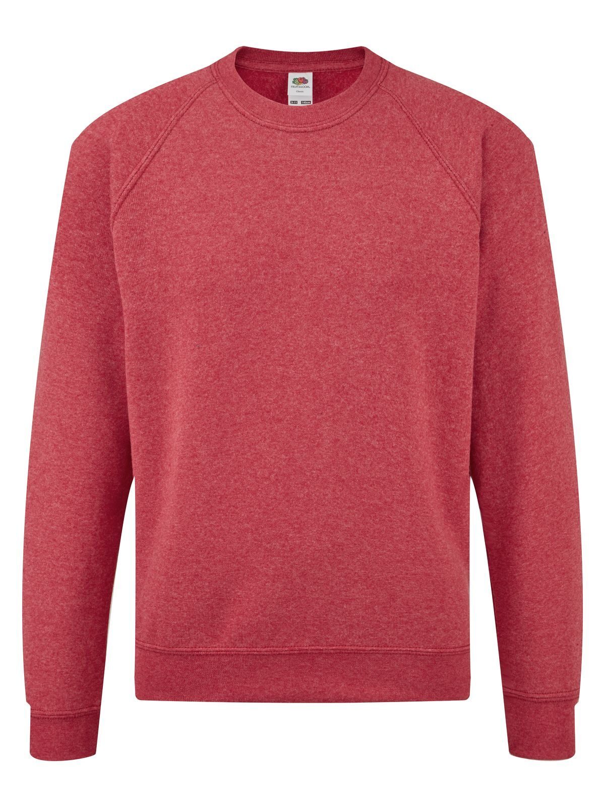 Klassisches Raglan-Sweatshirt für Kinder - VH - Vintage Heather Red