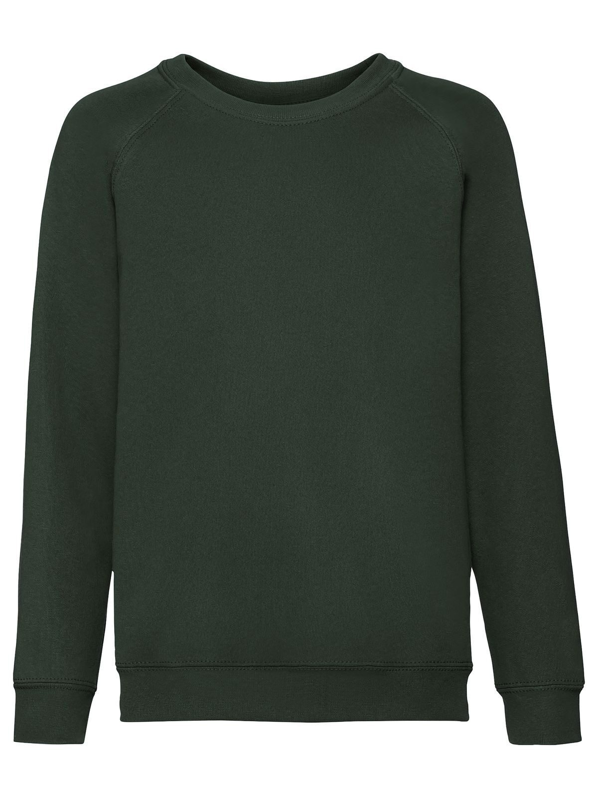 Klassisches Raglan-Sweatshirt für Kinder - 38 - Flaschengrün