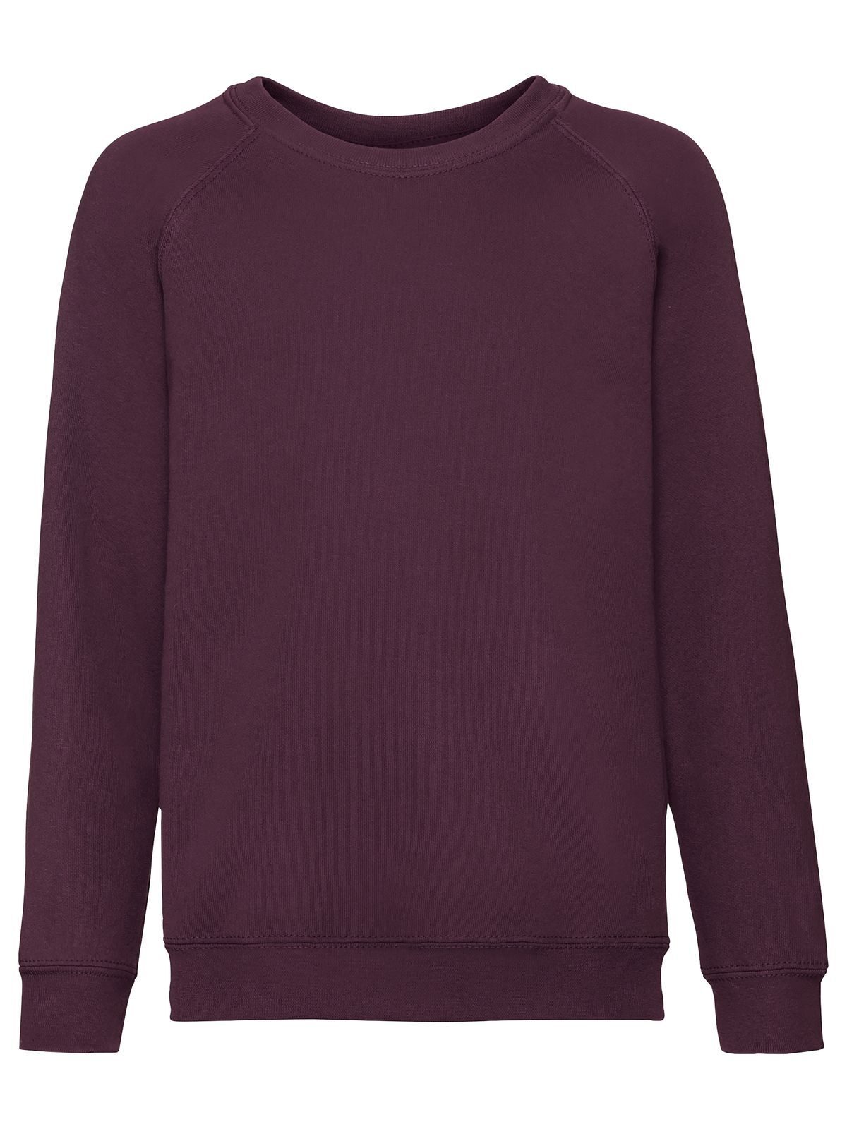 Klassisches Raglan-Sweatshirt für Kinder - 41 - Bordeaux