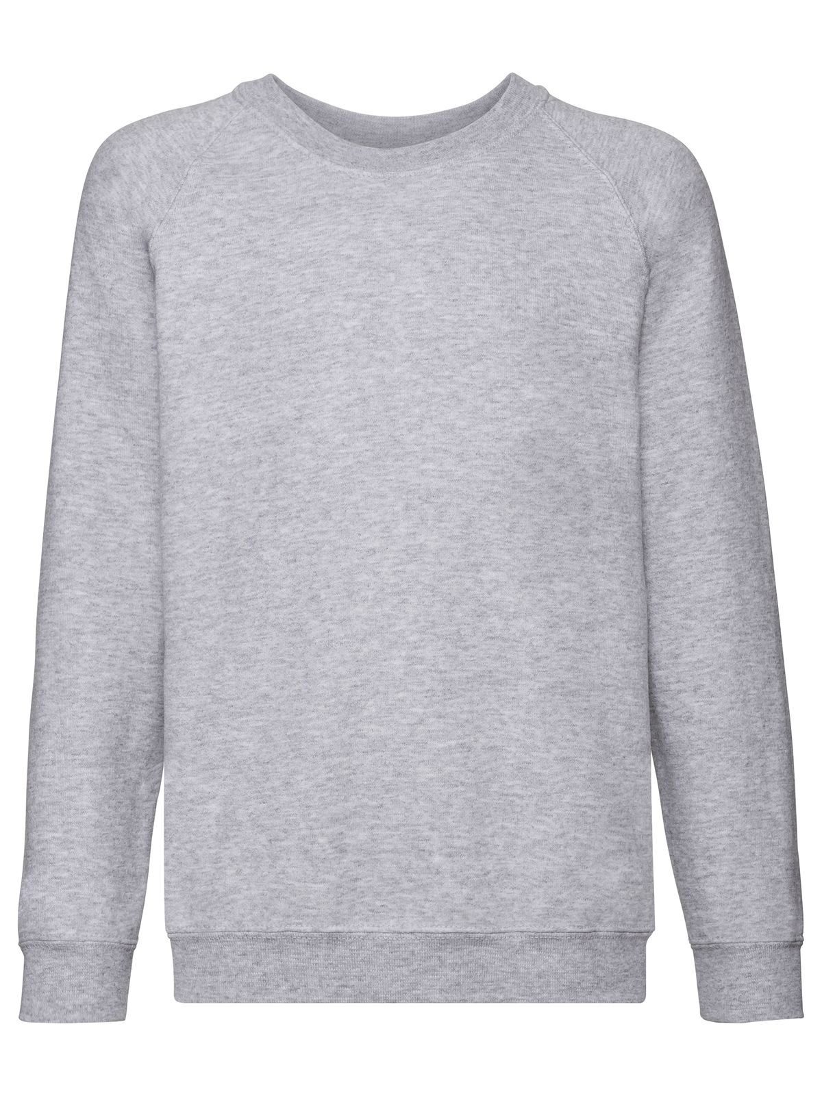 Klassisches Raglan-Sweatshirt für Kinder - 94 - Melange Grey