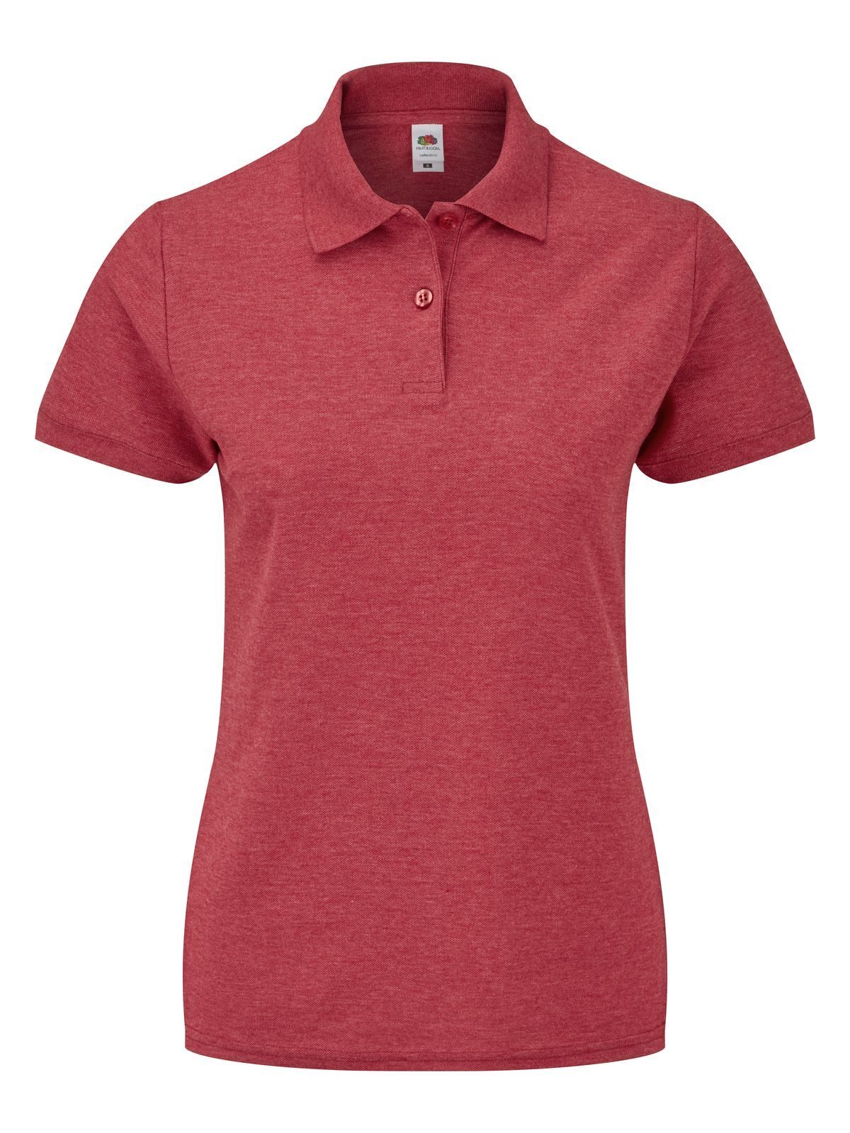 Damen-Polohemd 65/35 - VH - Vintage Heather Red