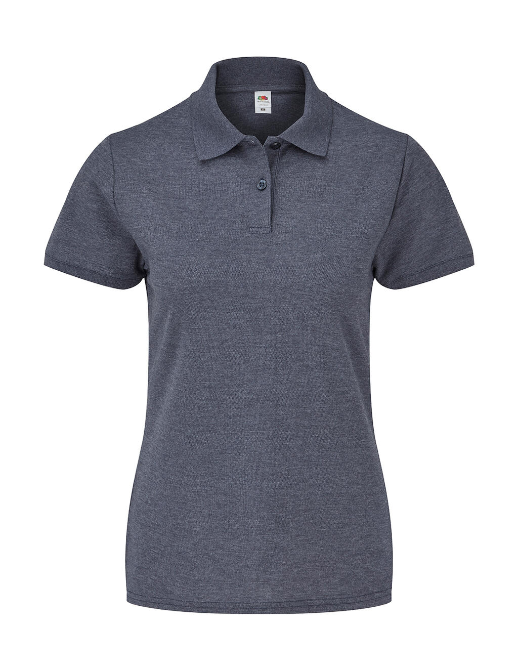 Damen-Polohemd 65/35 - Heather Navy