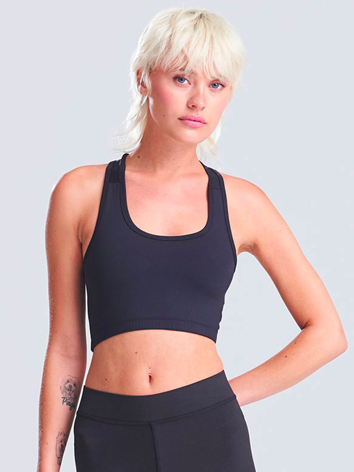 Cooles Damen-Sport-Crop-Top