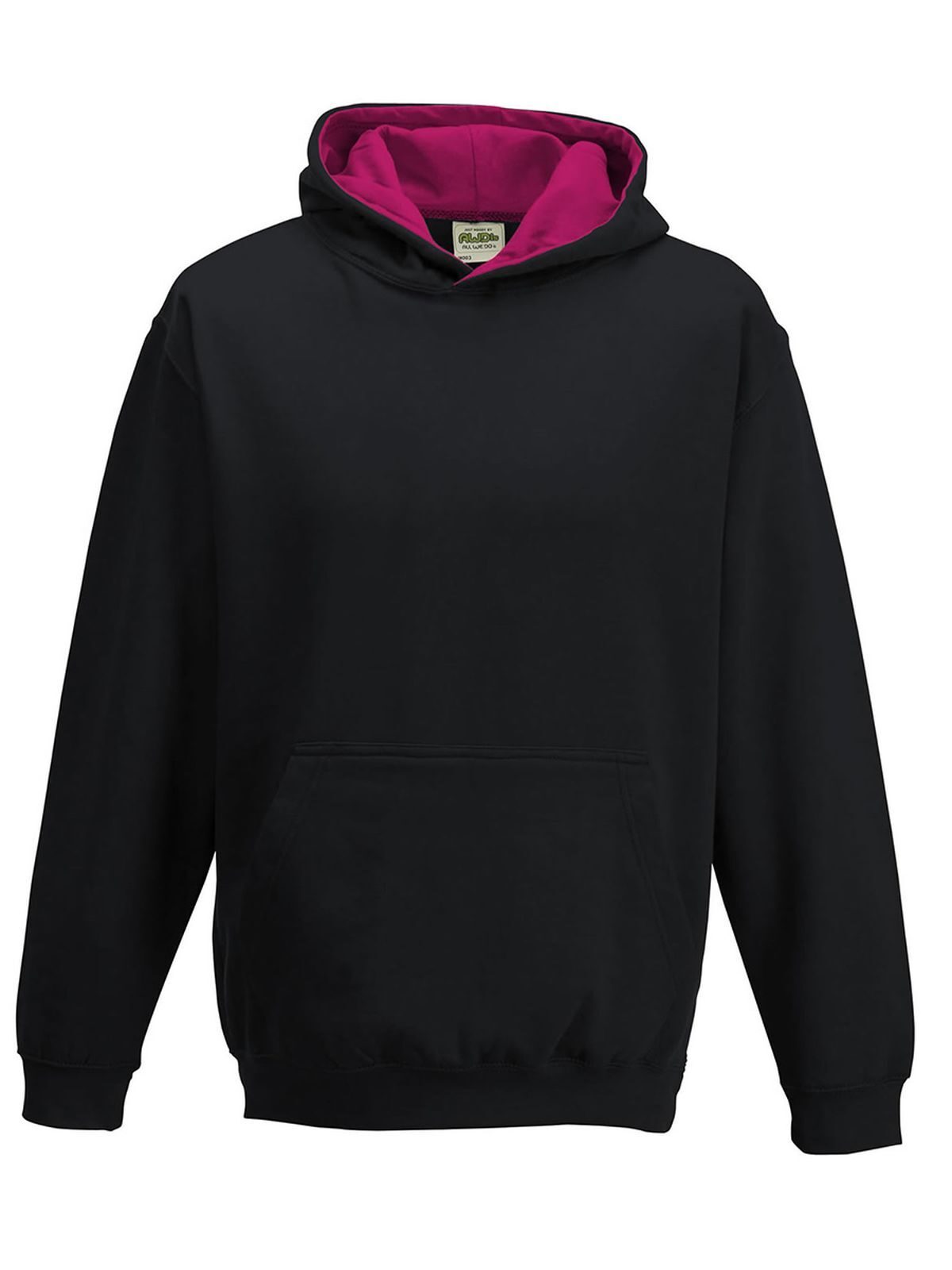College-Hoodie für Kinder - JBL-HPK – Tiefschwarz-Pink