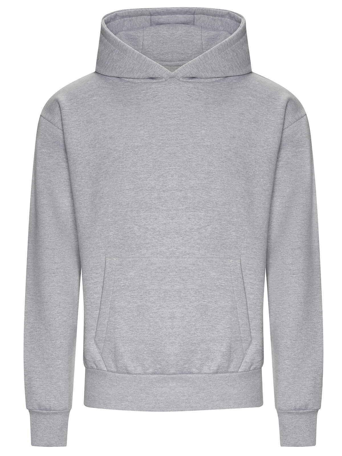 Signature Heavyweight Hoodie - HGR-WHT - Heather Grey