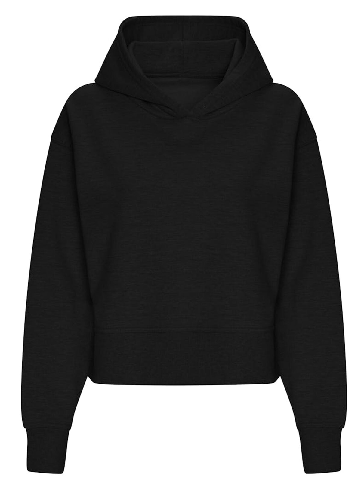 Lässiger Damen-Hoodie - DBK – Tiefschwarz