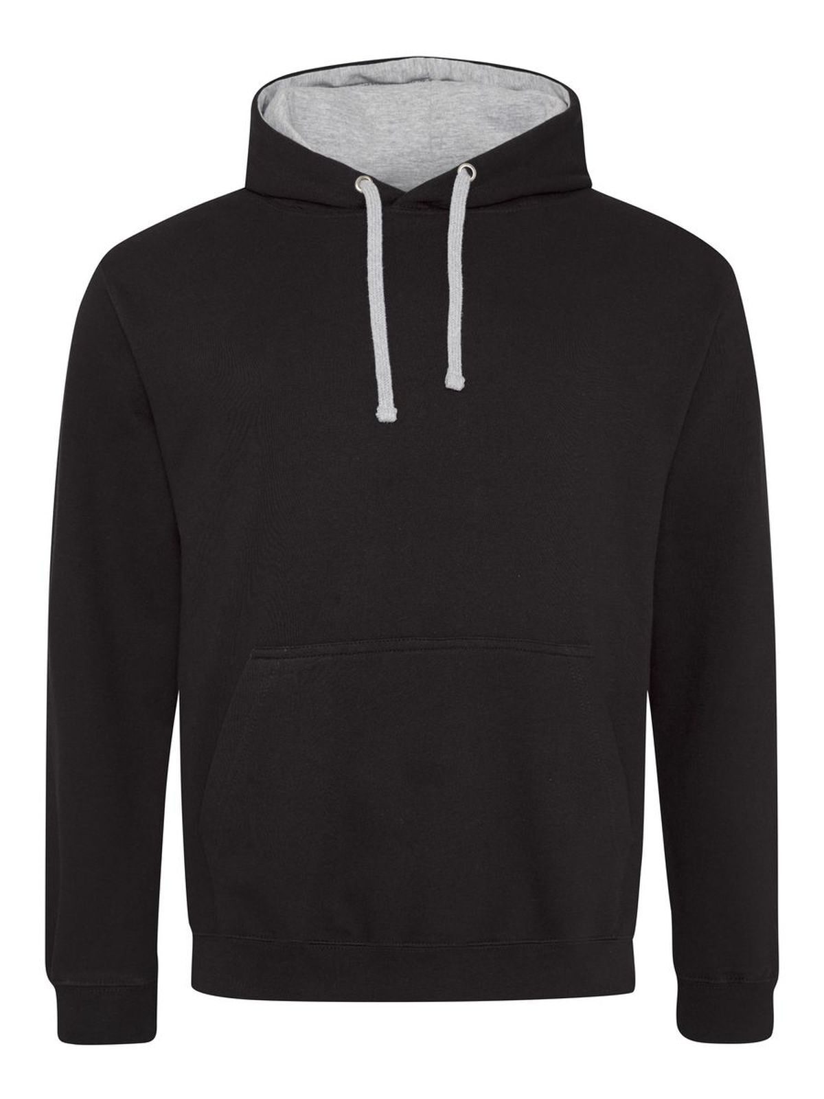 College-Hoodie - JBL - HGR – Jet Black-Heather Grey