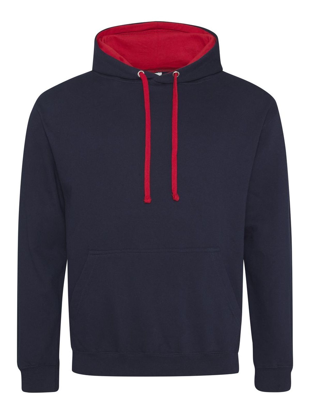 College-Hoodie - NFN - FIR – Französische Marine – Feuerrot