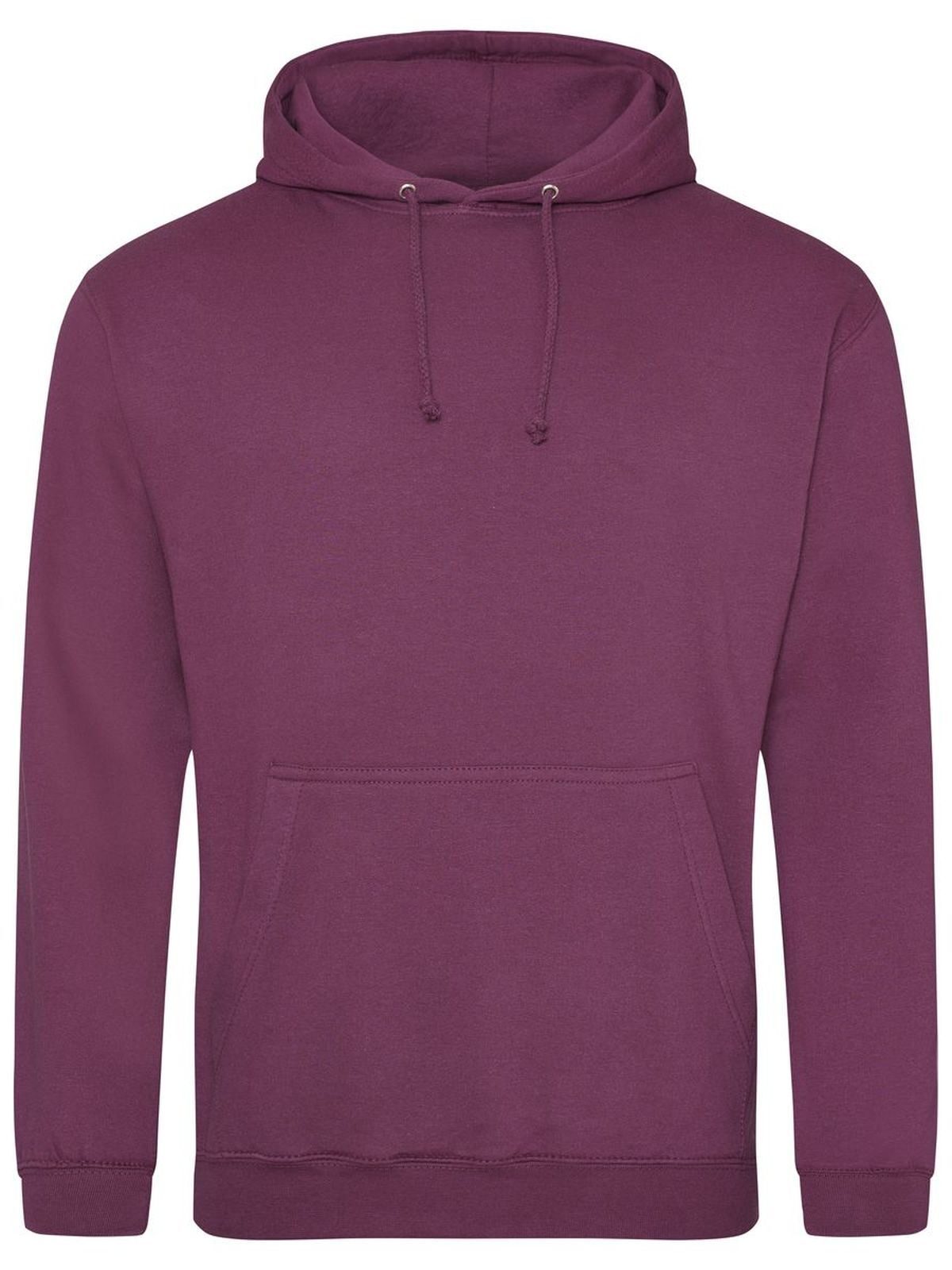 College-Hoodie - Pflaume