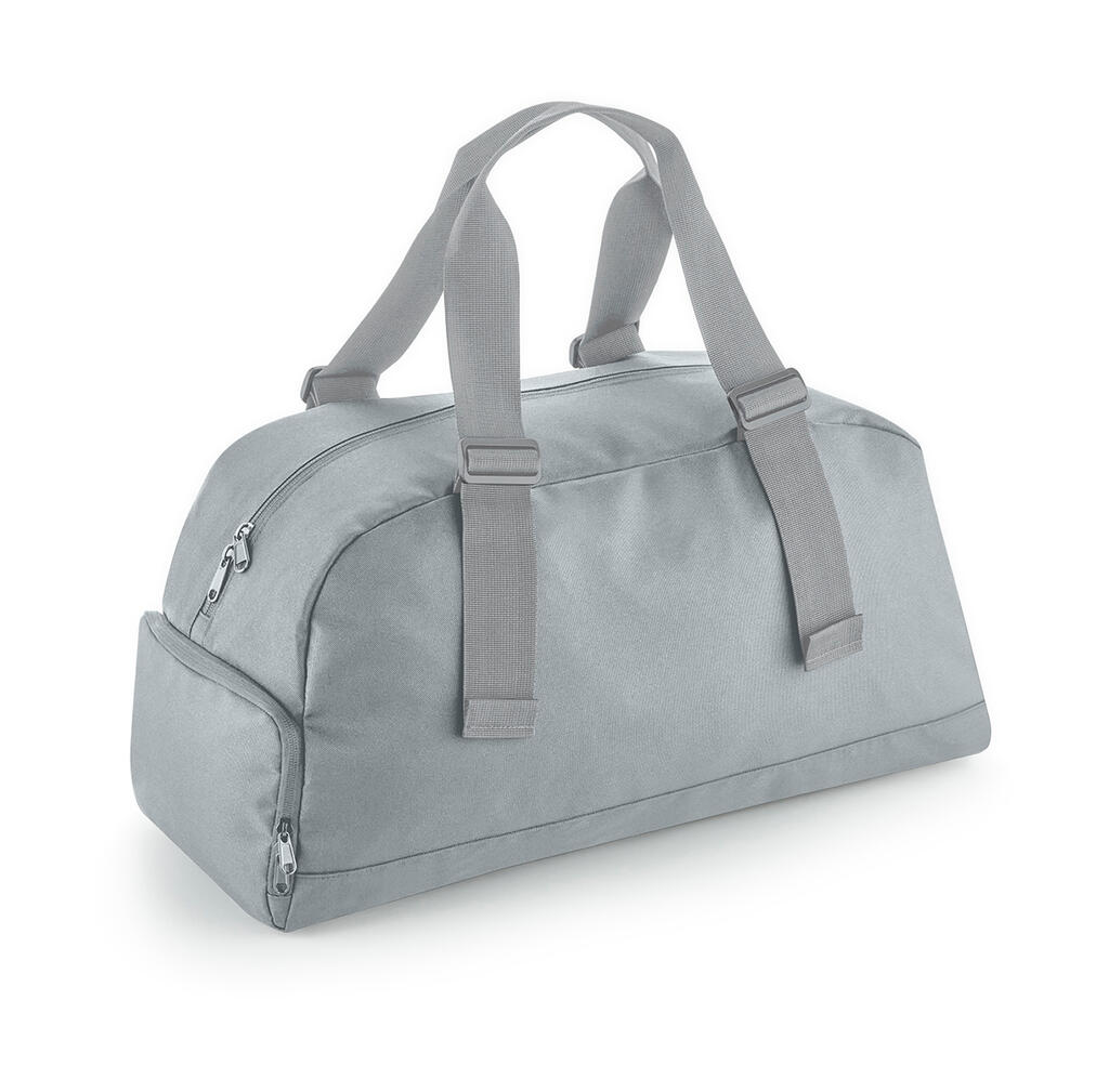 Reisetasche aus recyceltem Material - Reines Grau