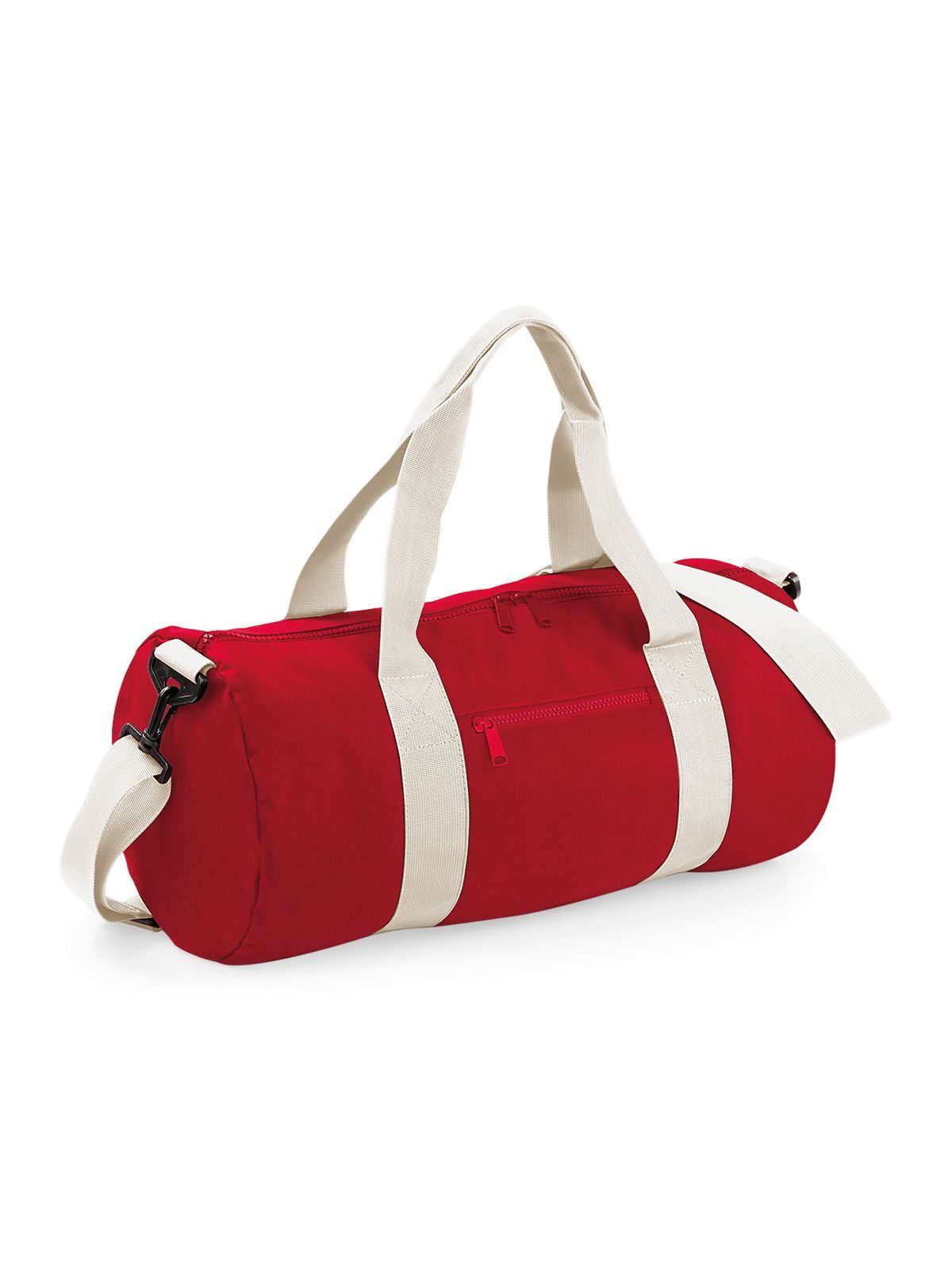 Original Barrel Bag - 478 - KLASSISCHES ROT-CREME-WEISS