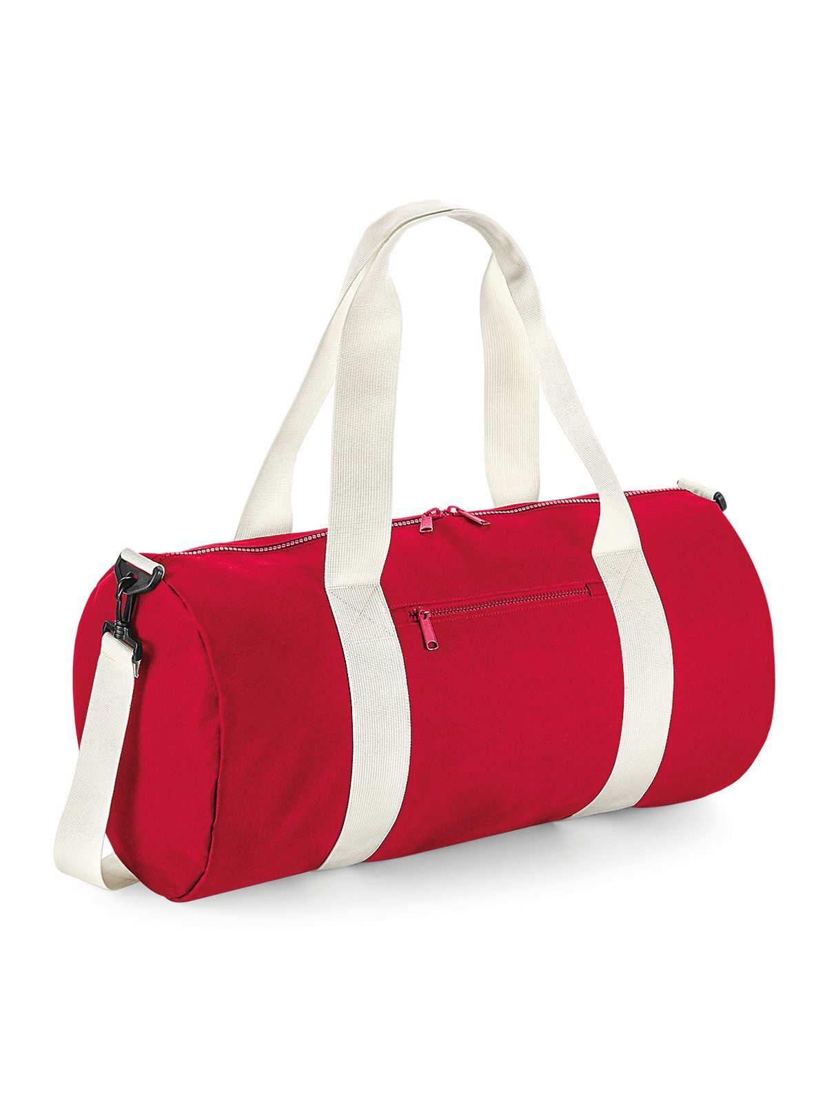 Original Barrel Bag XL - 478 - KLASSISCHES ROT-CREME-WEISS