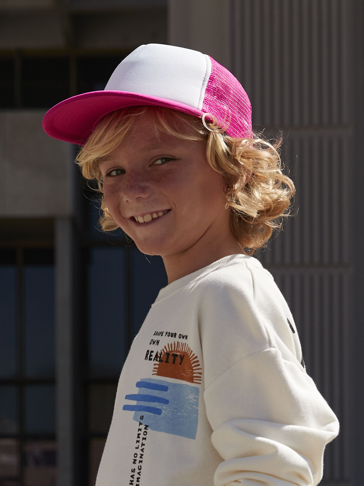 Vintage Snapback Trucker Cap - Limettengrün