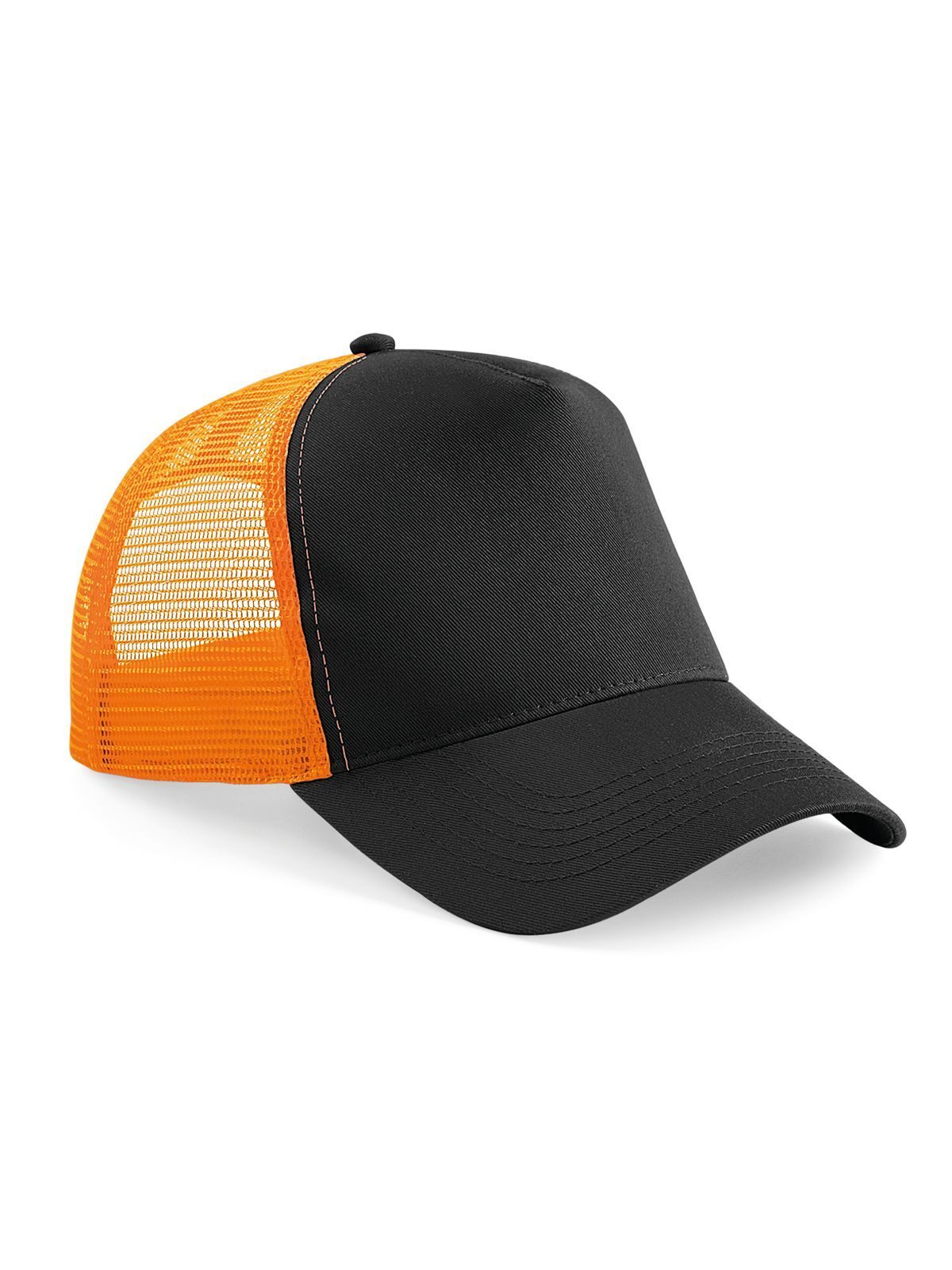 Snapback Trucker - schwarz/orange