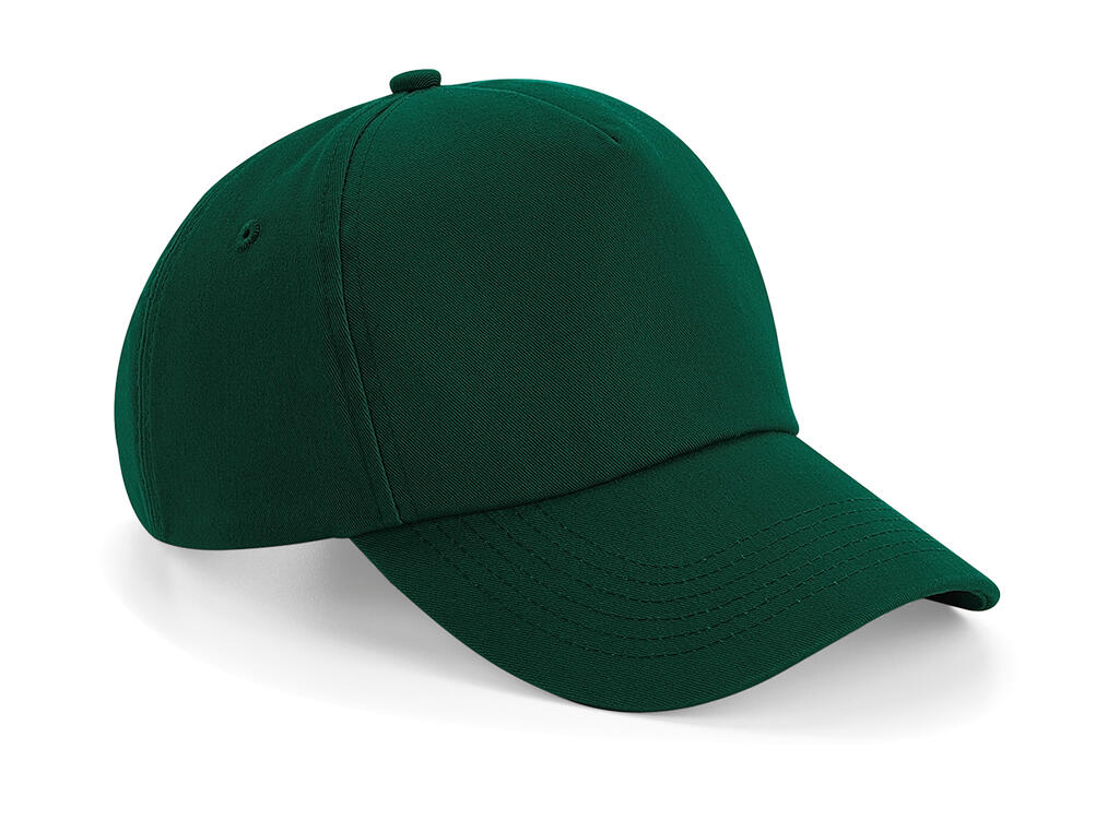 Authentische 5-Panel-Kappe - Flaschengrün