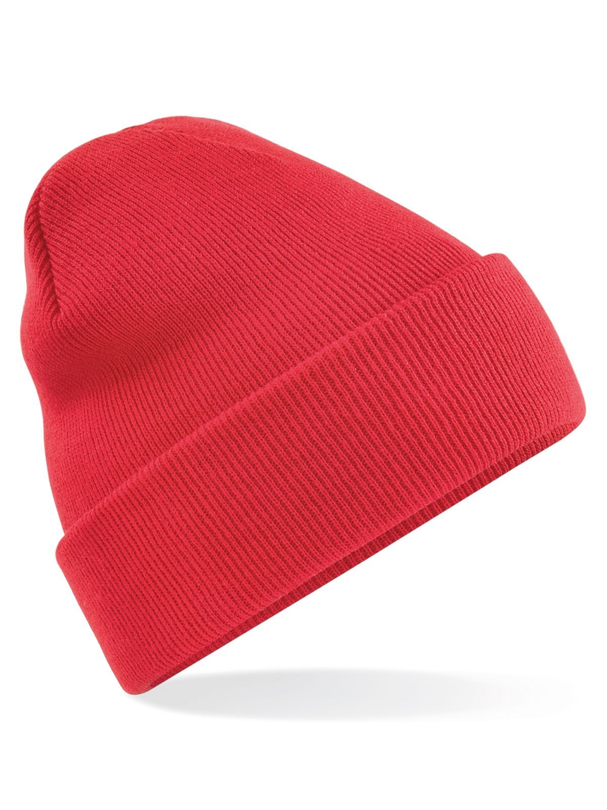 Original Cuffed Beanie - leuchtend rot