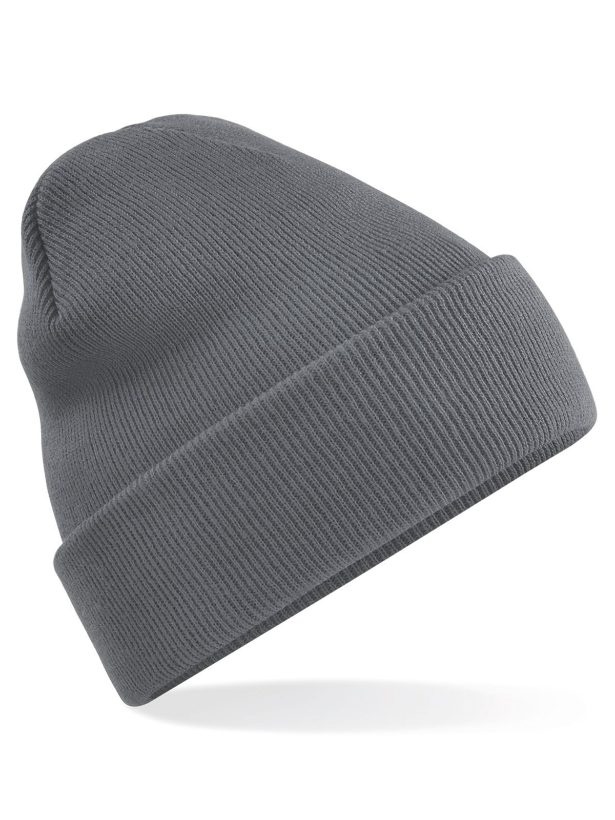 Original Cuffed Beanie - Holzkohle