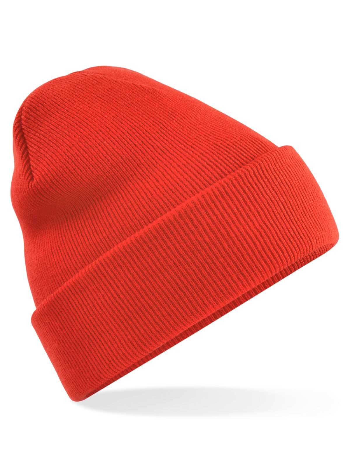 Original Cuffed Beanie - Feuerrot