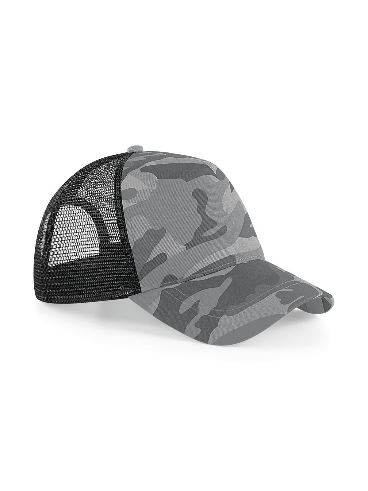 Camo Snapback Trucker - Arktis-Tarnmuster