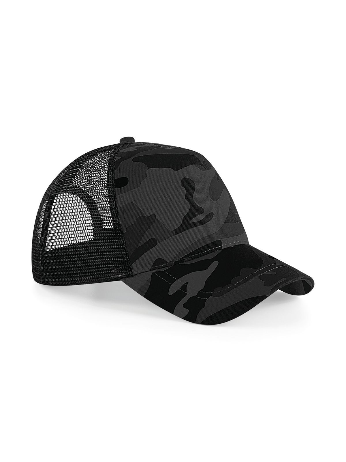 Camo Snapback Trucker - Mitternachts-Tarnmuster