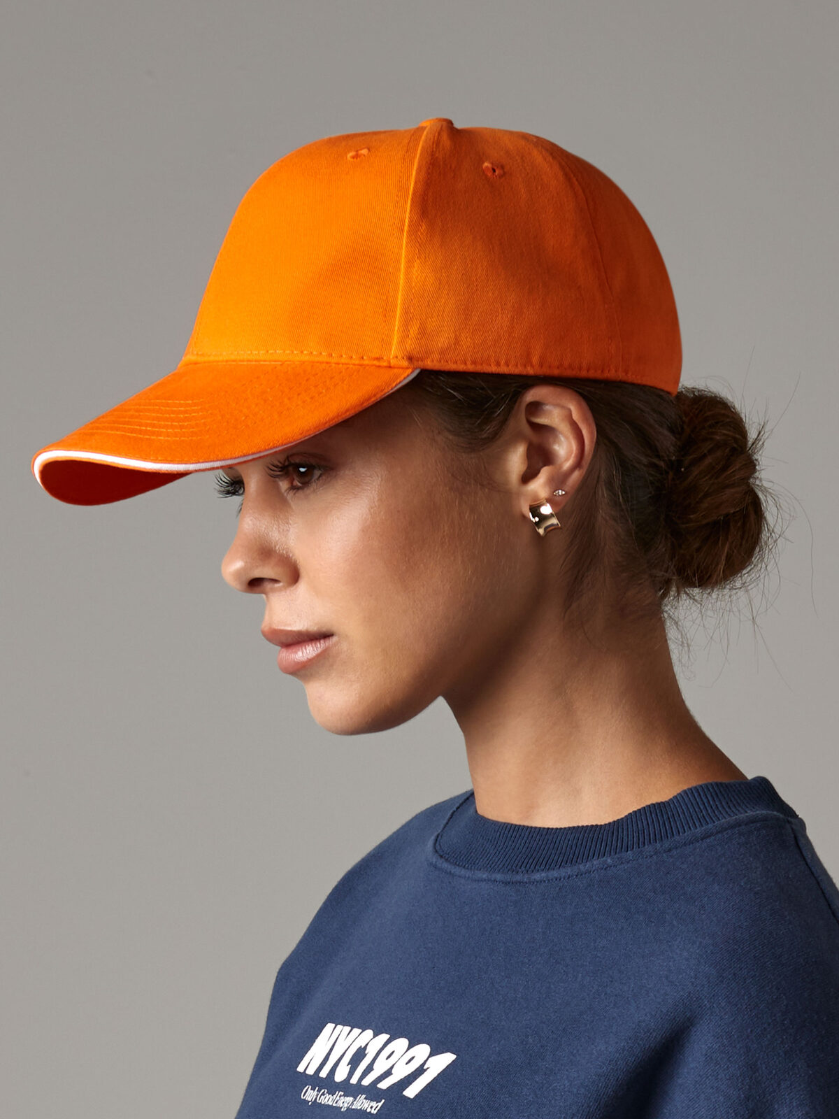 Athleisure 6 Panel Cap - Graphitgrau