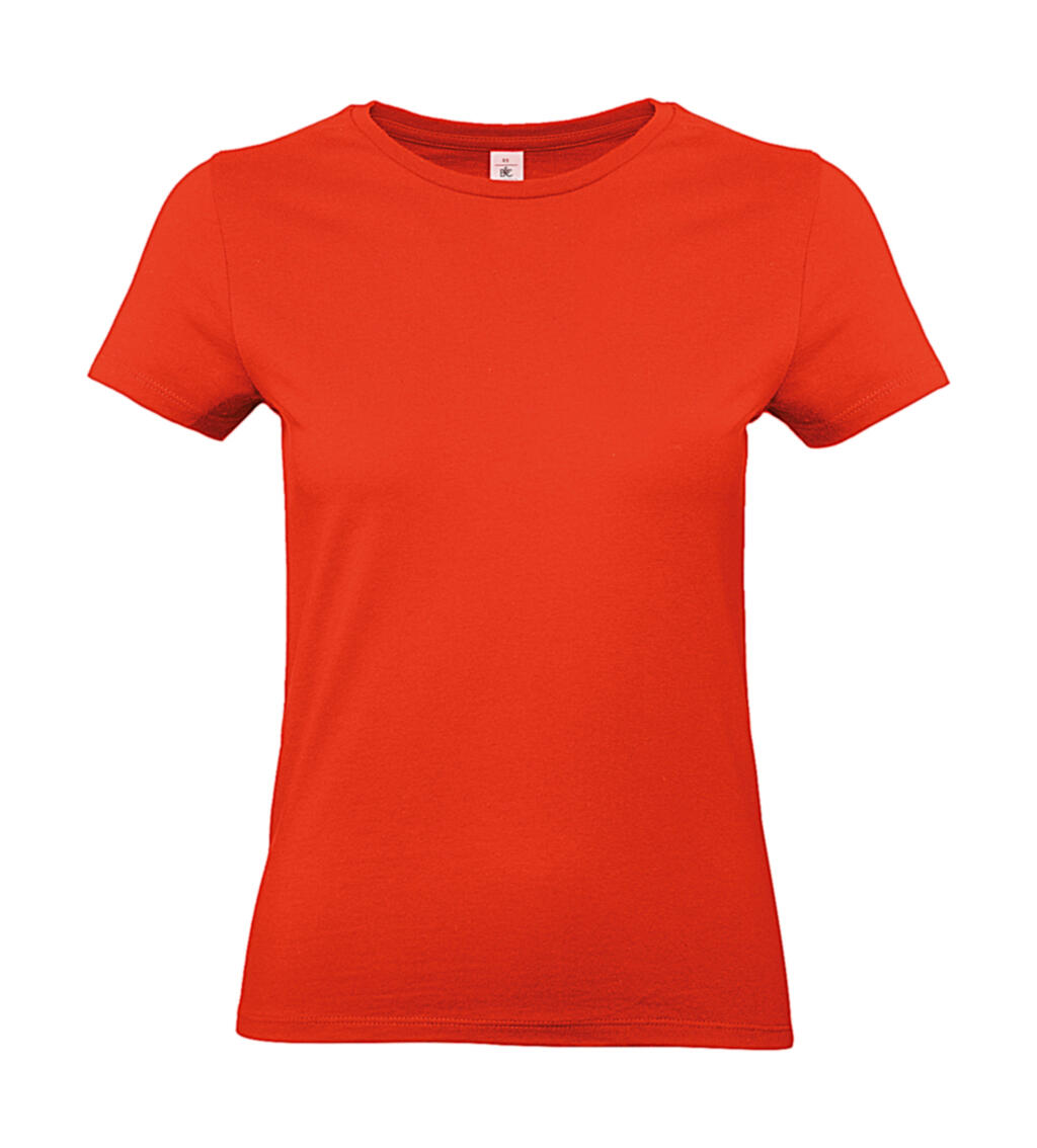 Damen-T-Shirt #E190 - FR007 - Feuerrot